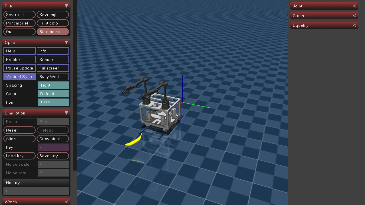 TidyBot++ MuJoCo simulation